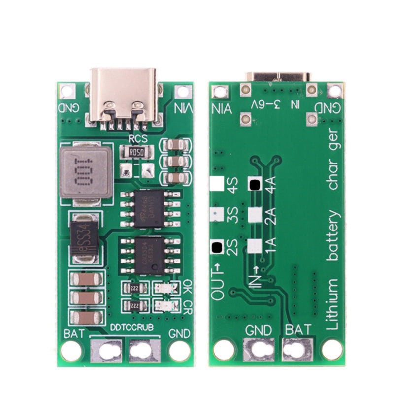 وحدة شحن بطارية ليثيوم 2S مع دائرة تعزيز وحماية متعددة 4A - Image 4