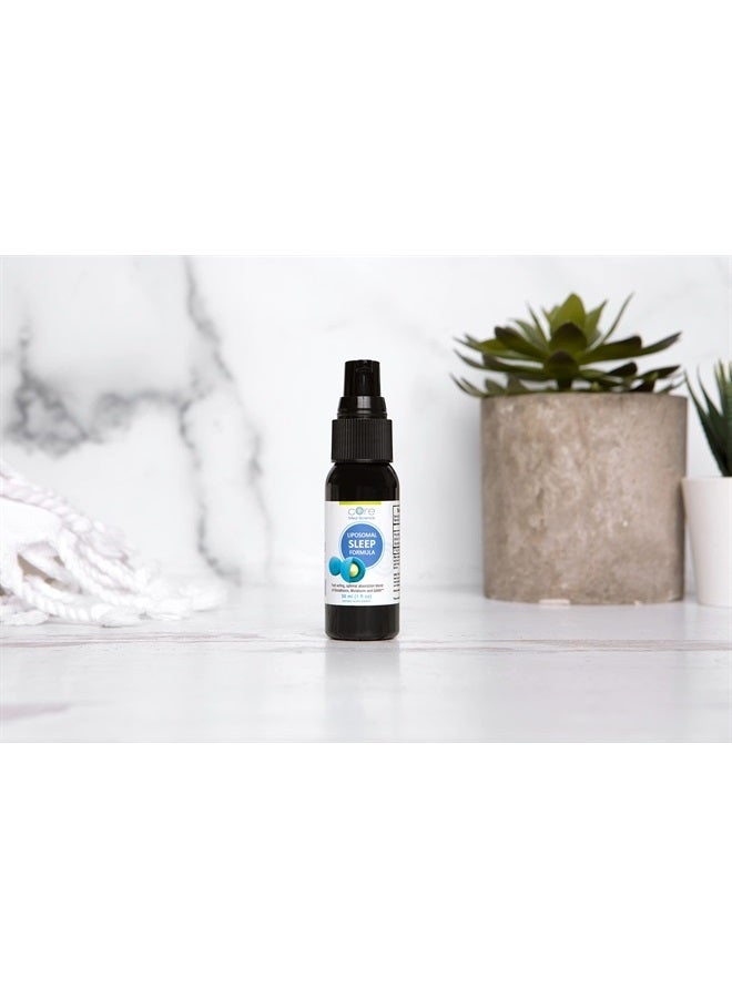 IV for Life Liposomal Oral Sleep Spray Formula by Core Med Science, 1 Fl Oz - Melatonin Spray for Sleep & Relaxation - Glutathione, Melatonin, & GABA Sleep Aid Spray for Adults - Supports Restful & Quality Sleep - Image 5