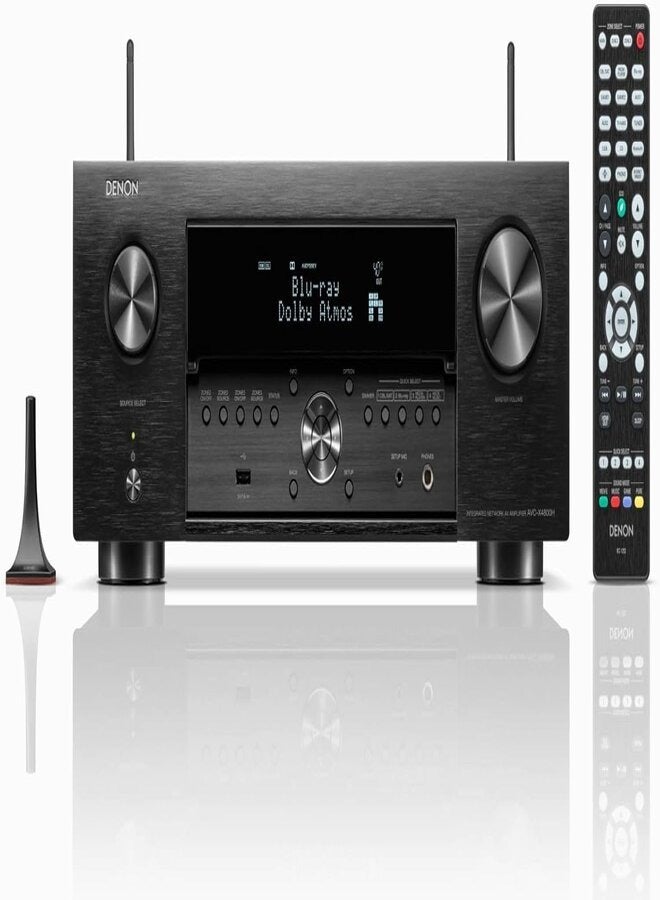 DENON AVCX4800HBKE2-9.4Ch 8K AV-RECEIVER WITH HEOS BUILT-IN - Image 1