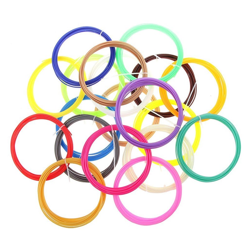 Mummy Please Set of 10【10 Metres Each 10 Filaments】 1.75 mm PLA Filaments for 3D Pens 【Multicolored】 - Image 4