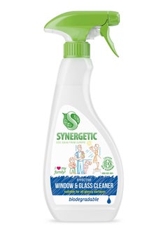 SYNERGETIC SYNERGETIC Biodegradable Cleaner for Glasses, Mirrors, and Household Appliances, 500 ml  - Image 1