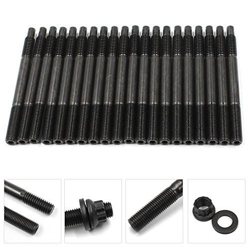 YZQPNB 12-Point Cylinder Gasket Head Stud Bolt Kit Compatible with 2004-2019 LS1 LS3 5.3L 5.7L 6.0L Engines​ / Chevy LS1 LS6 4.8L 5.3L 6.0L # 234-4317 - Image 5