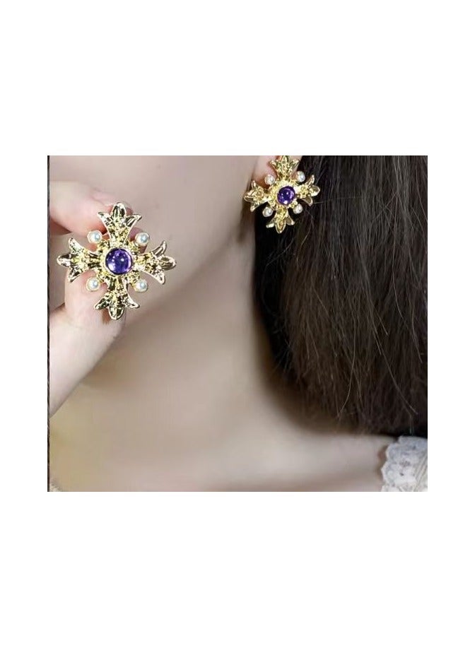 Retro Fashion Versatile Earrings,Small and luxurious earrings Fof Women - Image 2