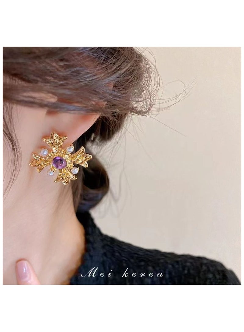 Retro Fashion Versatile Earrings,Small and luxurious earrings Fof Women - Image 4