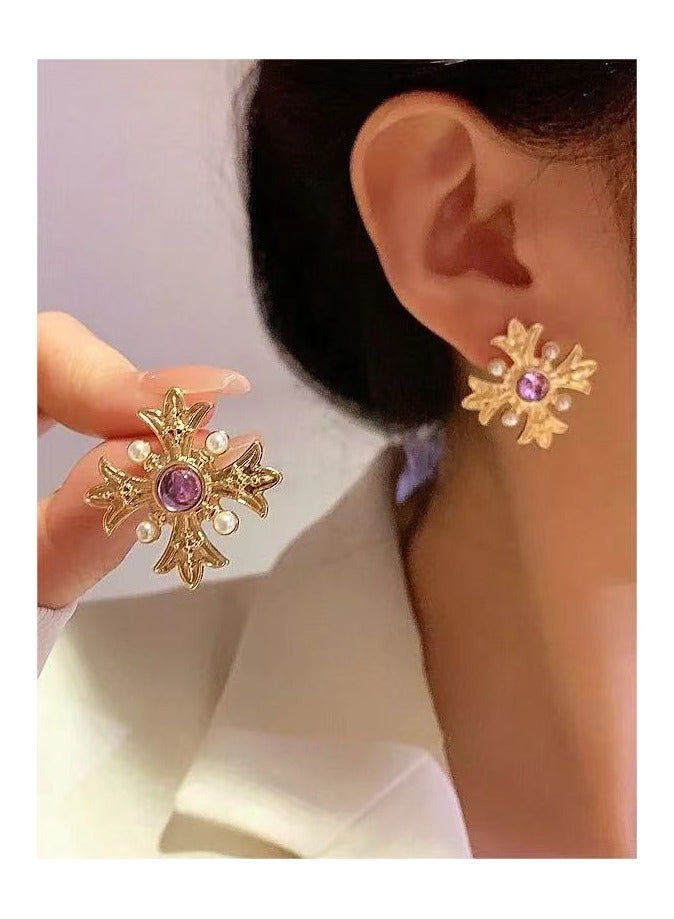 Retro Fashion Versatile Earrings,Small and luxurious earrings Fof Women - Image 5