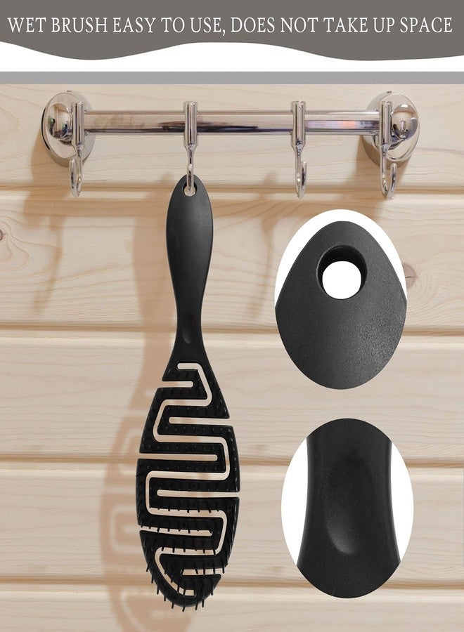 Boobeen Wet Brush Hair Brush - Soft Massage Brush Easy Glide Through Tangles Help Dry Hair Quickly for Wet or Dry Men and Women Long Curly Thick Hair - Image 4