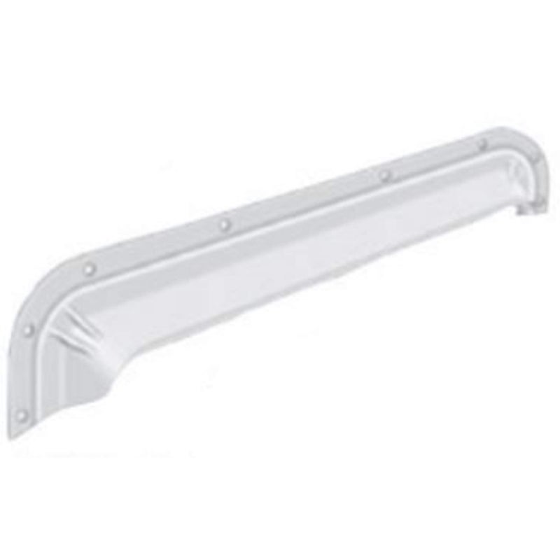 غطاء تصريف ألمنيوم بتشطيب مصقول 303200 32 أبيض