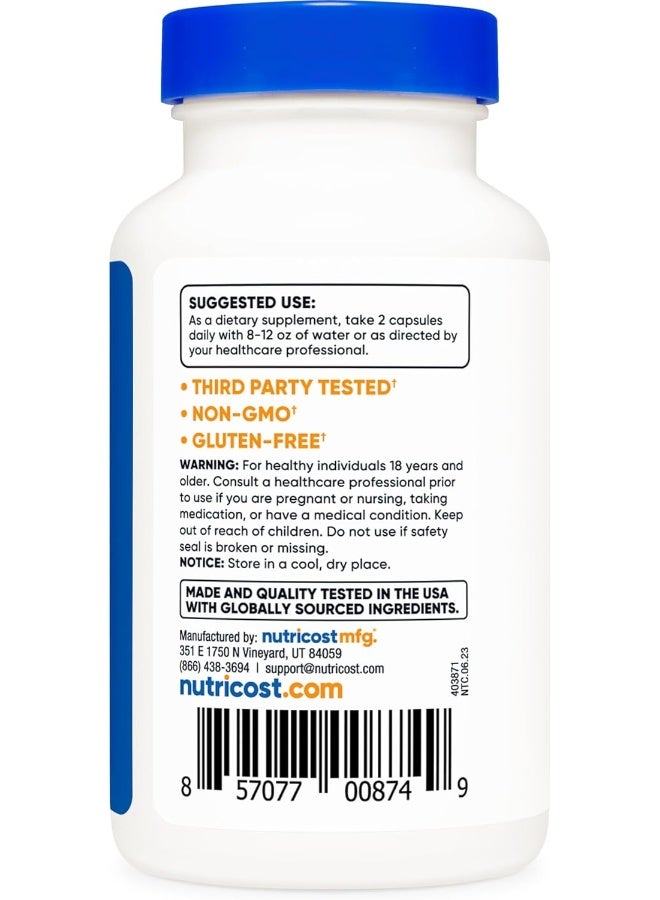 Nutricost Mucuna Pruriens 800Mg, 120 Capsules - Made With Mucuna Pruriens Seed. - Image 3