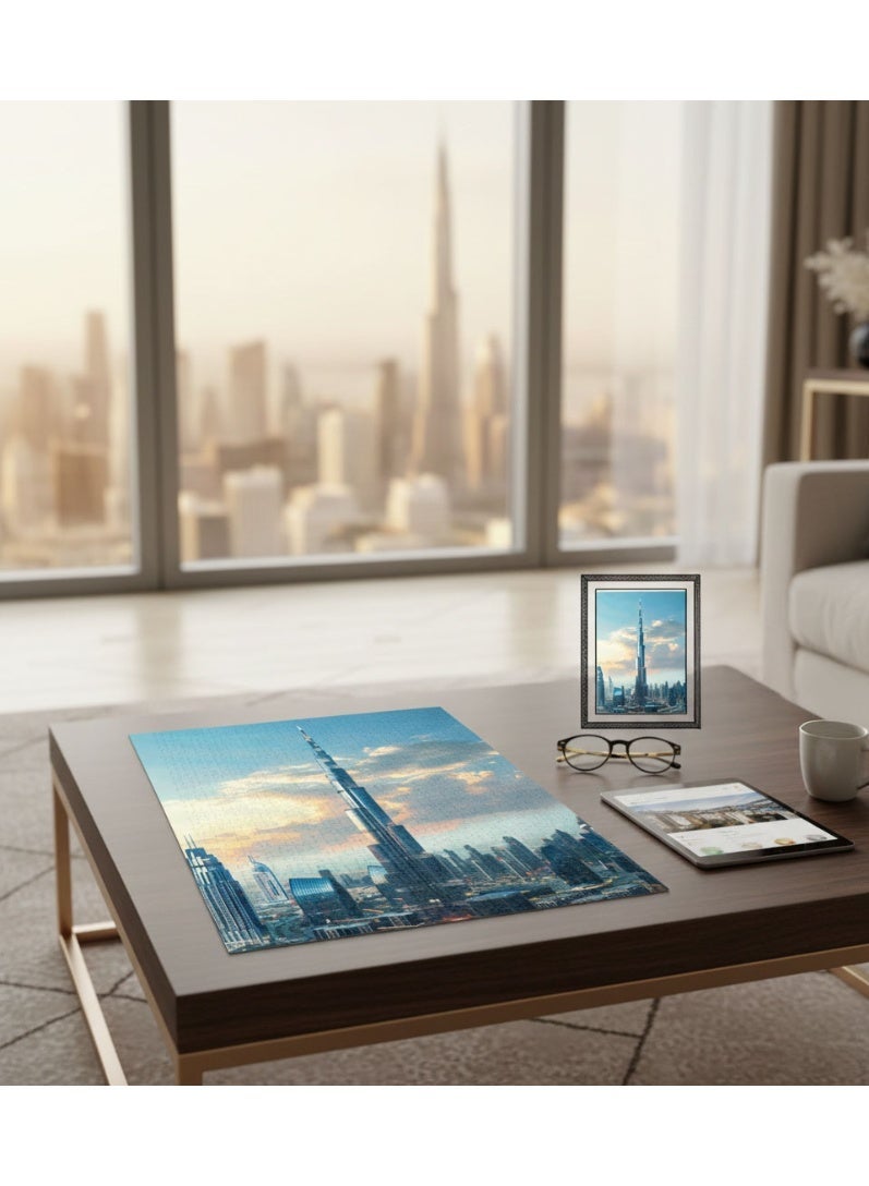 BEYTOR Burj Khalifa 200 Piece Jigsaw Puzzle | Iconic Dubai Skyline Souvenir & Gift for Kids Age 5+ | Large Educational Travel Toy | Screen-Free Brain Game for Boys & Girls - Image 3