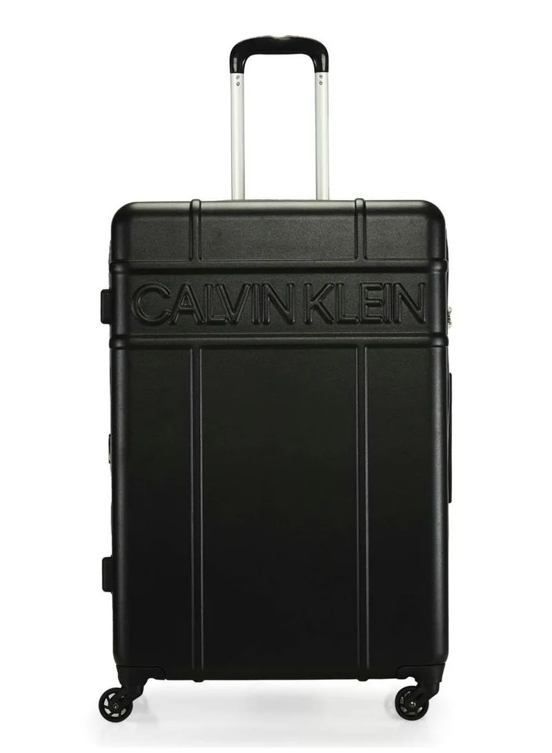 CALVIN KLEIN CONTROL Hardside Spinner Luggage On Wheels, Ultra Lightweight ABS, 4 Double Wheels