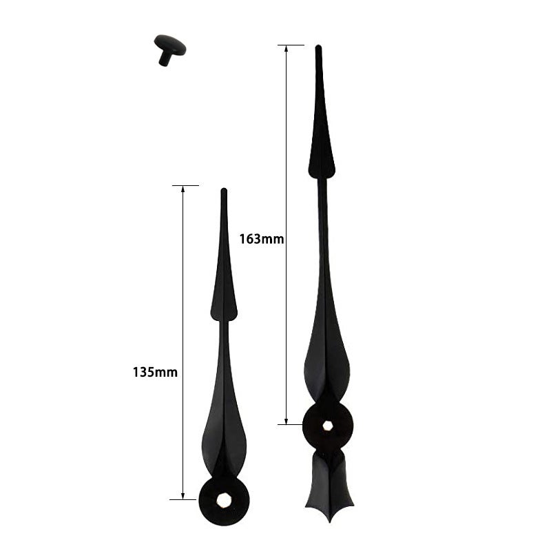 14 Styles Metal Clock Hands DIY Movement Repair 6118 Black 