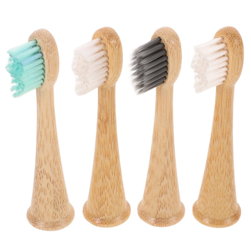 4 Pack Soft Bristle Electric Toothbrush Heads Replacement Compatible with Philips Series - Image 2