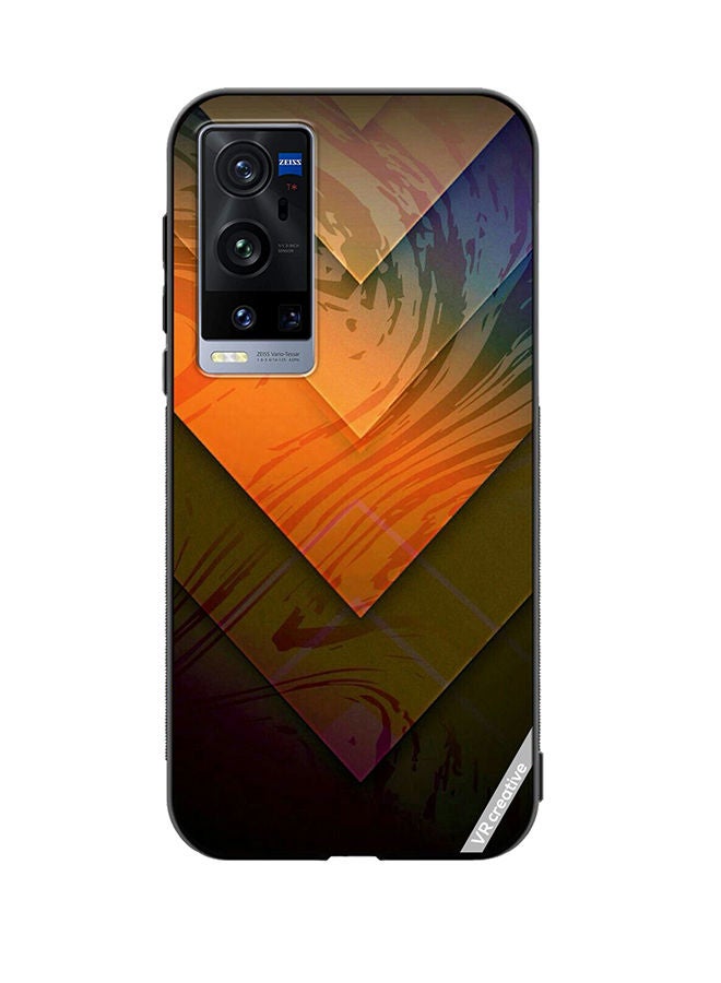 VR CREATIVE Protective Case Cover For Vivo X60 Pro Plus Texture Design Multicolour - Image 1