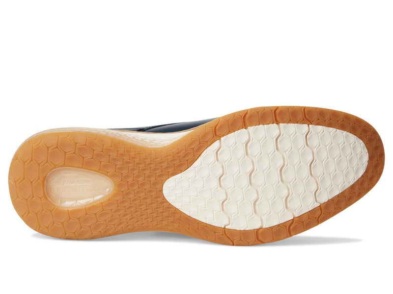 Cole Haan Men's Originalgrand Energyweave Plain Toe Ox, Navy Blazer/Ivory/Dark Gum, 9-M US - Image 3