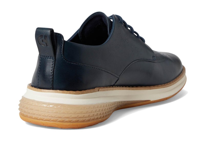 Cole Haan Men's Originalgrand Energyweave Plain Toe Ox, Navy Blazer/Ivory/Dark Gum, 9-M US - Image 5