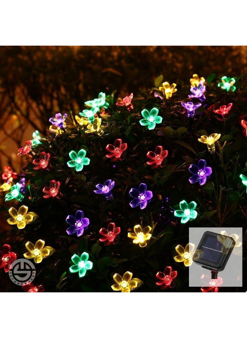 Technosmart 20 LED Solar Flower RGB Bayçe Lighting Decoration Solar Powered  - Image 1