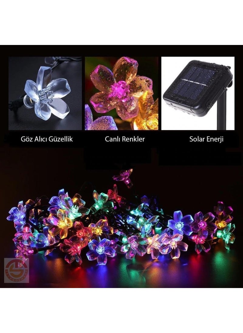 Technosmart 20 LED Solar Flower RGB Bayçe Lighting Decoration Solar Powered  - Image 5