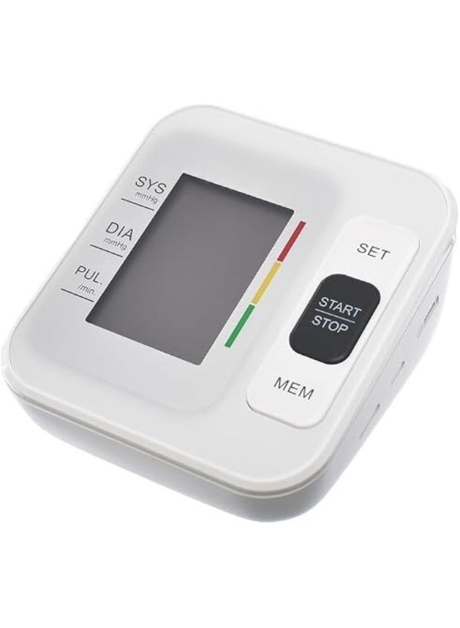 Smart Digital Blood Pressure Monitor for Home Health Care, Automatic BP and Pulse Measurement Device with LCD Display - Image 3