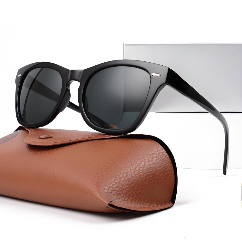 Police RB Men's Cycling Glasses Sunglasses Black Framed with UV Lenses - Image 1