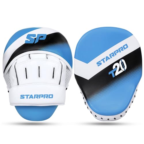 Starpro Boxing Pads Ventilated Hook Jab Training Mitts for Muay Thai Kickboxing MMA - Image 1