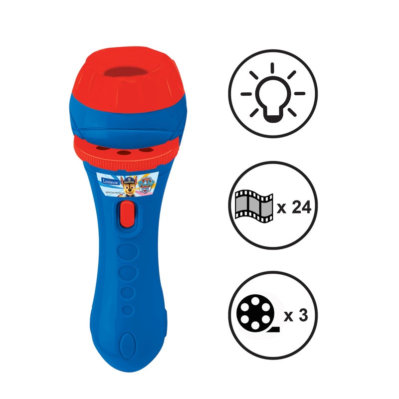 LEXiBOOK, Paw Patrol, Stories Projector, Torch Light and Projector with 3 Discs, 24 Images, Create Your own Stories, LTC050PA - Image 3