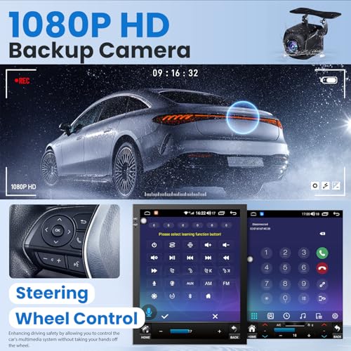 Jufodrca 4Core + 64GB Android 13 Upgrade Car Radio for Chevrolet Chevy Cruze 2009-2015: 10.4 Inch 1024 * 768 HD IPS Tesla Style Touchscreen Stereo Wireless Carplay Andriod Auto Backup Camera GPS 5G WiFi FM - Image 3