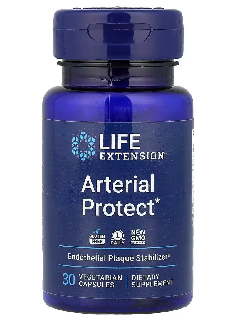 Life Extension, Arterial Protect, 30 Vegetarian Capsules - Image 1