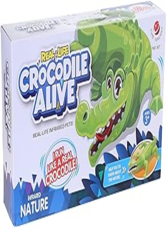 Cute Sunlight 807 Crocodile with Remote Control - Green