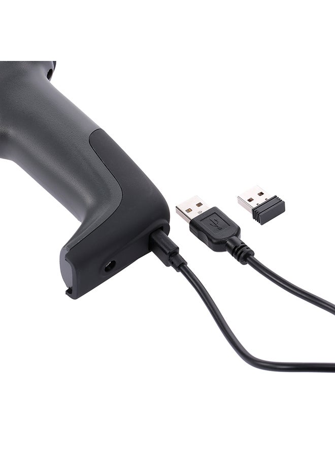 Generic 2D Wireless Barcode Scanner Qr Code Data Matrix Scanner Black  - Image 4
