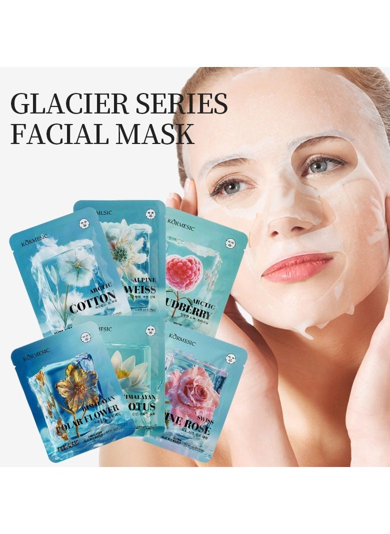 Kormesic Himalayan Snow Lotus Brightening Mask 25ml-5 packs  - Image 5