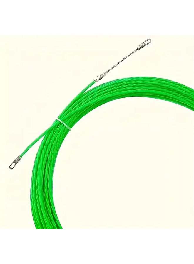 Auxiliary Fiberglass Fish Tape Wire Puller With Guide Spring And Metal Connector - Image 2