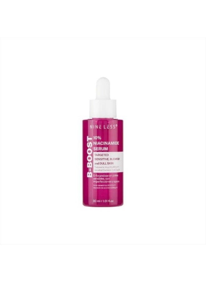 NINELESS B-Boost 10% Niacinamide Serum for Sensitive, Blemished and Dull Skin 30ml - Image 1