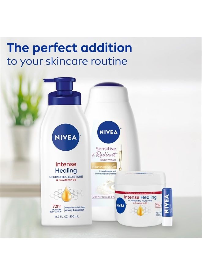 Nivea Intense Healing Cream, Moisturizing Body Cream for Dry Skin, 13.5 oz jar - Image 2
