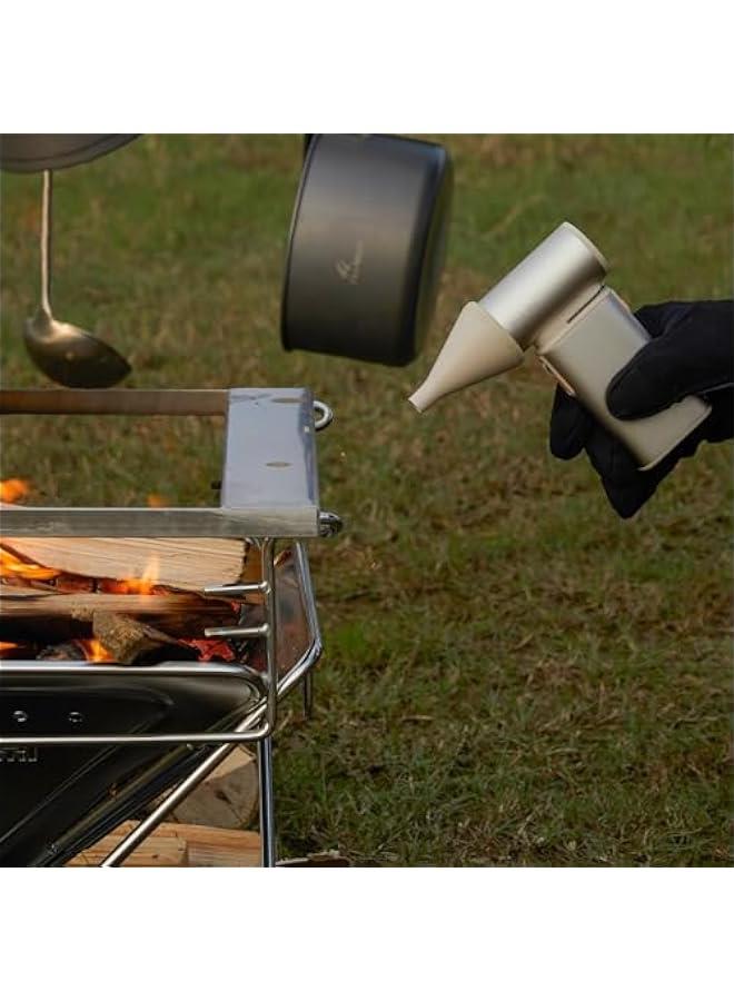 إسكدنيا مروحة سوبر جيت، 8800 مللي أمبير/ساعة محمولة باليد، منفضة هواء كهربائية بسرعة 100000 دورة في الدقيقة، منفاخ جاف بسرعة 20 مترًا في الثانية، مروحة توربو 100 سرعة، شاشة رقمية، منفضة هواء مضغوط قابلة لإع - Image 5