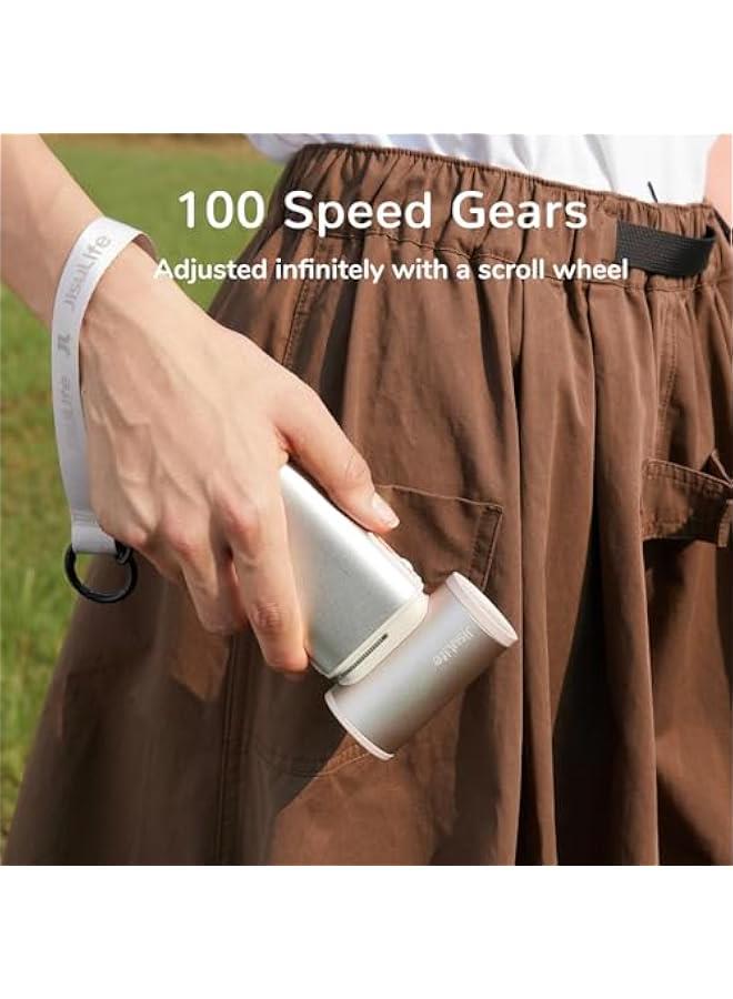 إسكدنيا مروحة سوبر جيت، 8800 مللي أمبير/ساعة محمولة باليد، منفضة هواء كهربائية بسرعة 100000 دورة في الدقيقة، منفاخ جاف بسرعة 20 مترًا في الثانية، مروحة توربو 100 سرعة، شاشة رقمية، منفضة هواء مضغوط قابلة لإع - Image 2