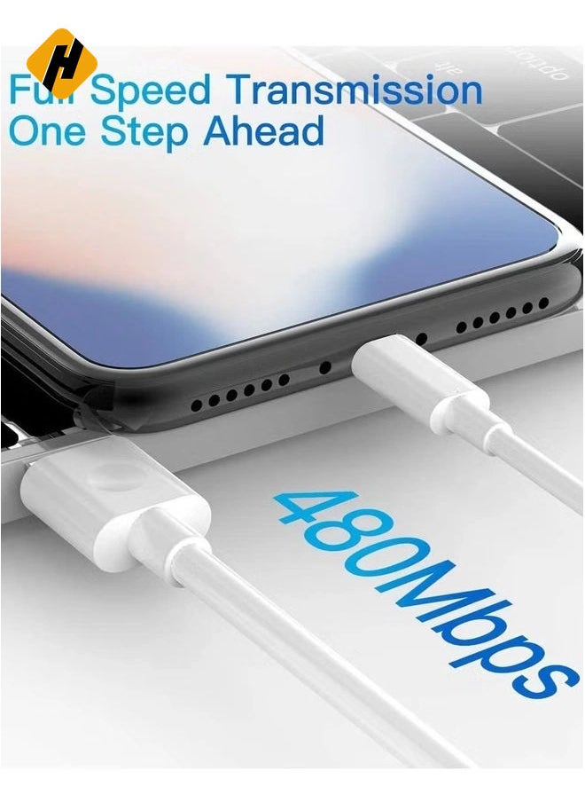 HuHa iPhone Charger Cable - Apple MFi Certified 3Pack 1M iPhone Charging Cable for iPhone SE 2020 11 Xs Max XR X 8 Plus 7 Plus 6 Plus 5s SE iPad Pro and More  - Image 3