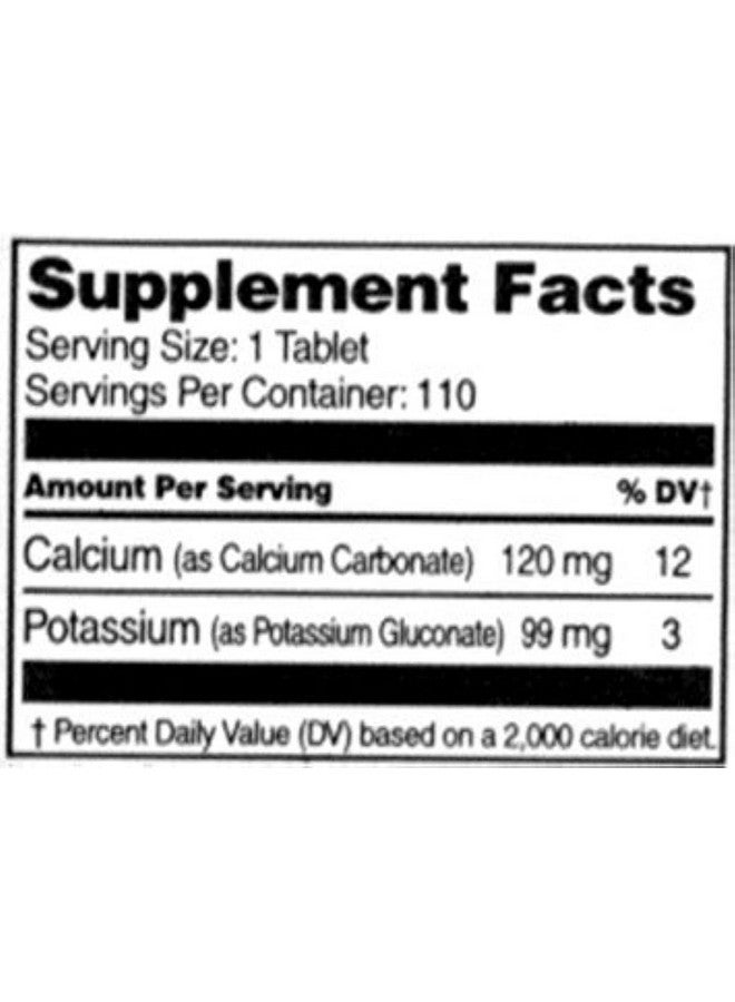 21ST Century POTASSIUM 595mg 110 TABS - Image 2