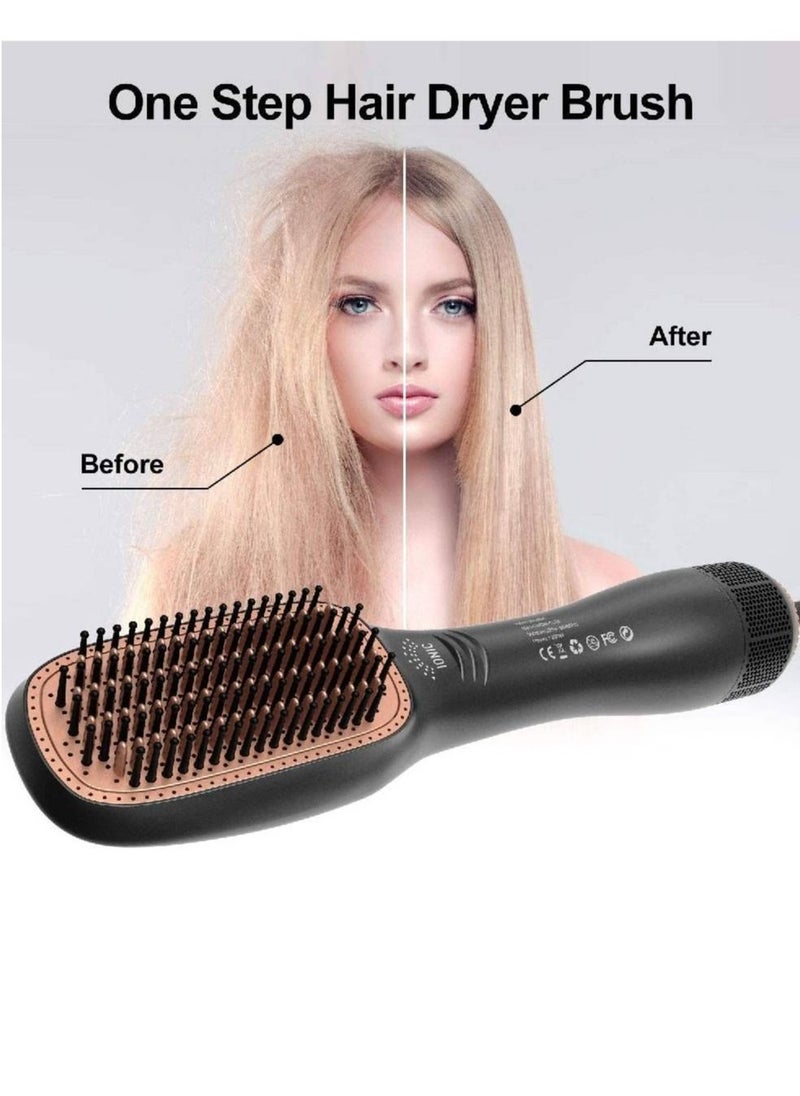 KAPAPI - Hair Dryer Brush 3 in 1 Hot Air Brushes Blow Dryer Brush Hair Comb One Step Electric Hair Brushes Hair Straightener - Image 1