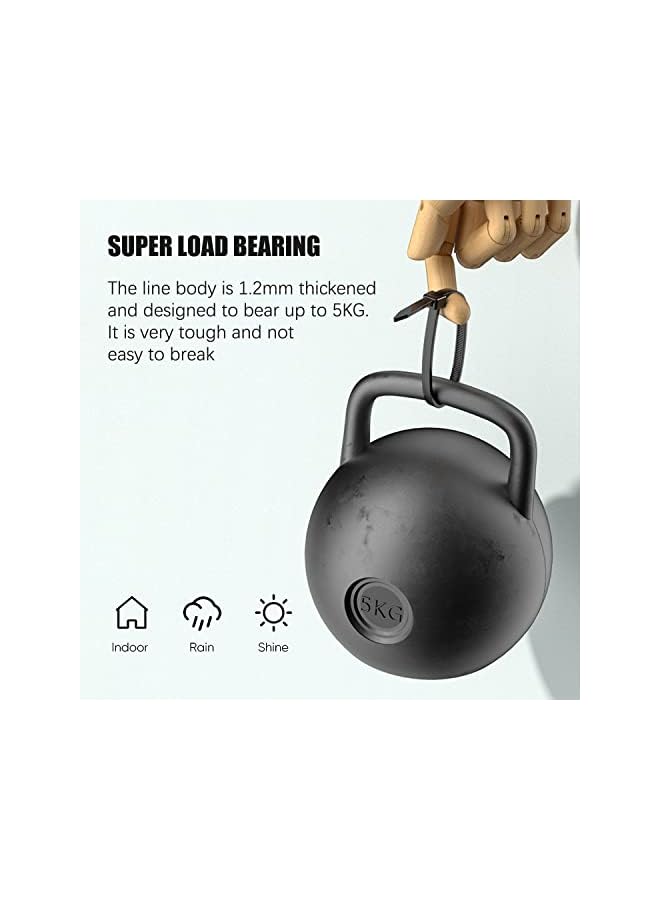 Occuwzz 250 Pcs Cable Zip Ties 400mm Premium Plastic Multi-Purpose Self-Locking Nylon Wire Ties Tensile Strength for Indoor and Outdoor - Image 2