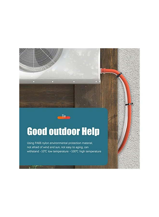 Occuwzz 250 Pcs Cable Zip Ties 400mm Premium Plastic Multi-Purpose Self-Locking Nylon Wire Ties Tensile Strength for Indoor and Outdoor - Image 3