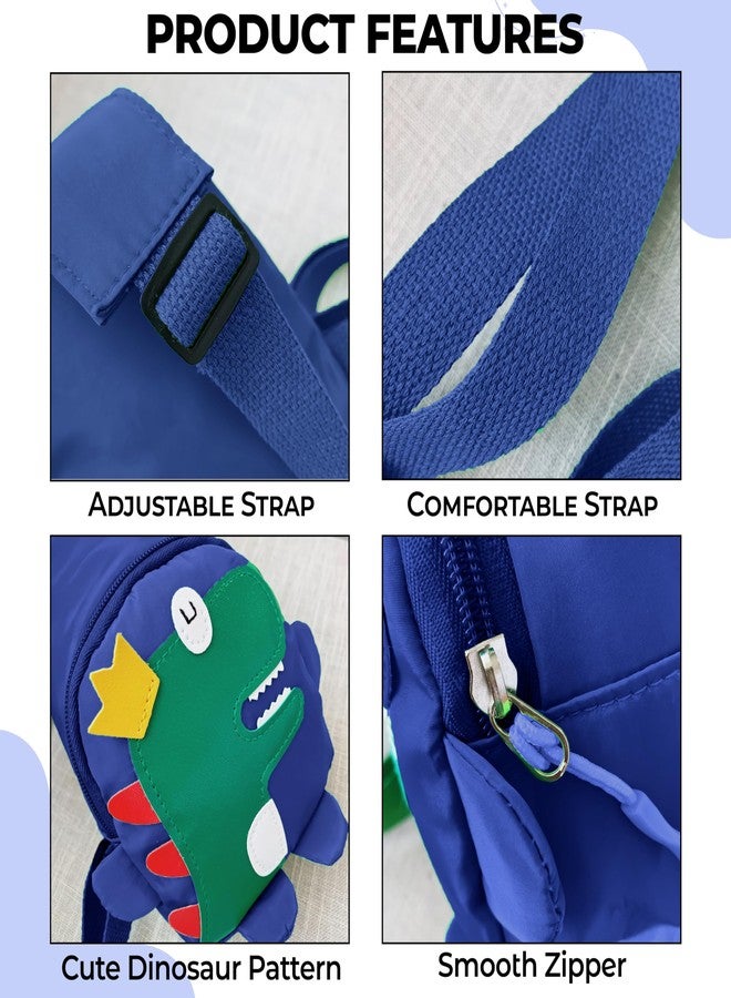 BEMBIKA Baby Shoulder Bag Stylish Cross Body Sling Bag, Small Daypack for Kids Boys & Girls -(2-7 Years | Blue) - Image 4