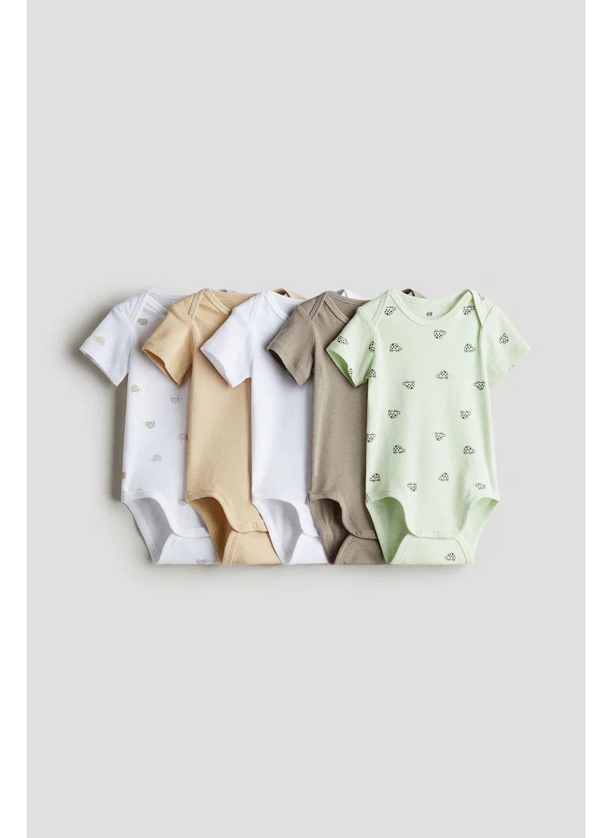 اتش اند ام 5-Pack Cotton Bodysuits