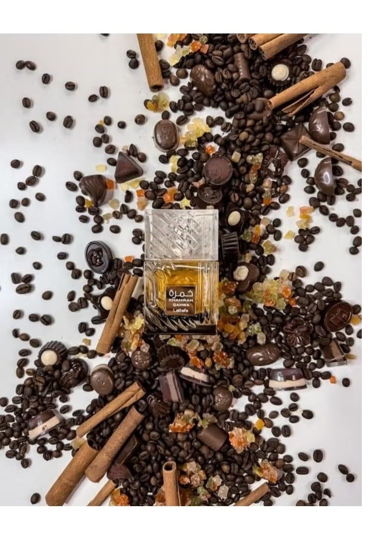 Lattafa KHAMRAH QAHWA EAU DE PERFUM 100ML - Image 4