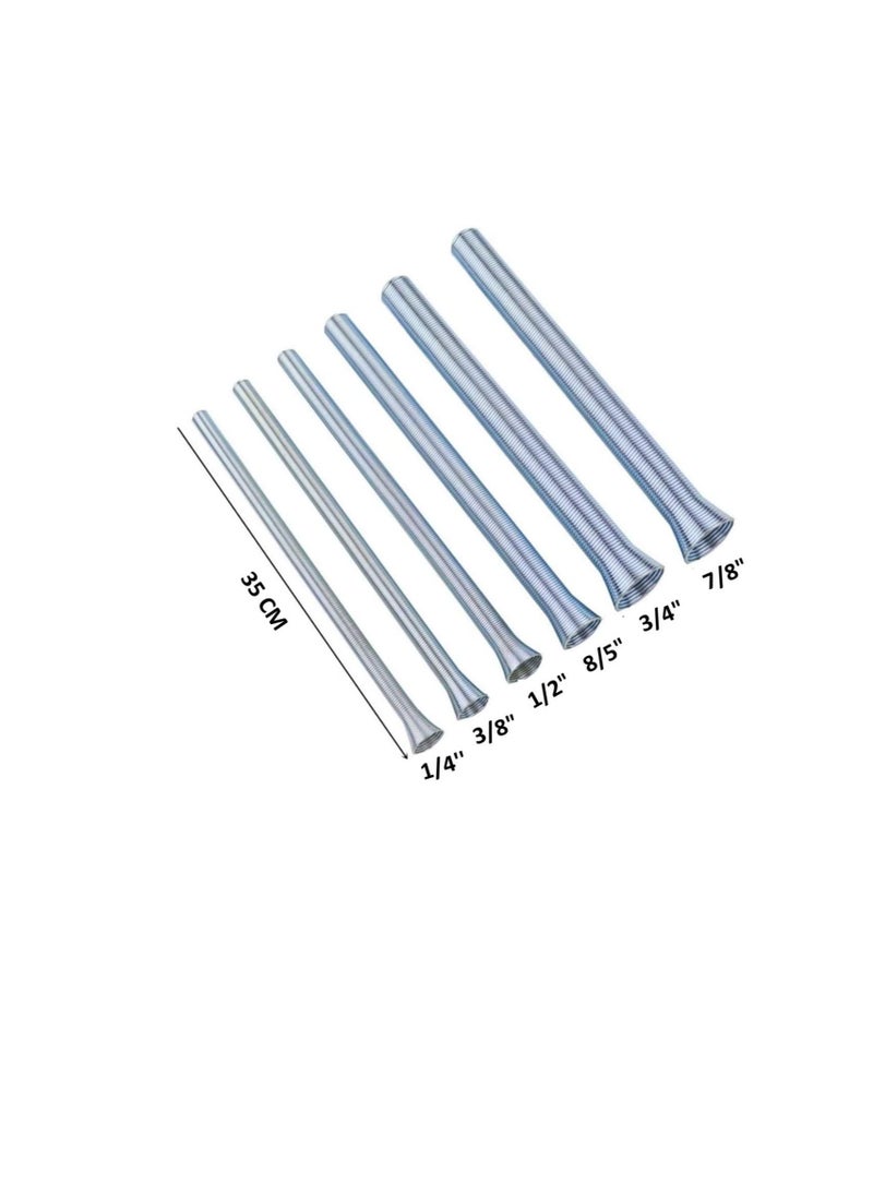 Generic - Bending Spring Set Includes 1/4, 3/8, 1/2, 8/5, 3/4, And 7/8" Springs - Used For Bending Coiled Copper - HVAC - Air Conditioning And Refrigeration (3/8) - Image 1