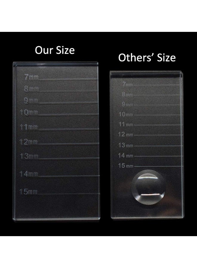 catin Eyelash Extension Crystal Pallet Lash Holder Tray Bigger Size With Storage Case 4.3X2.4 Inch7 15 Mm - Image 3