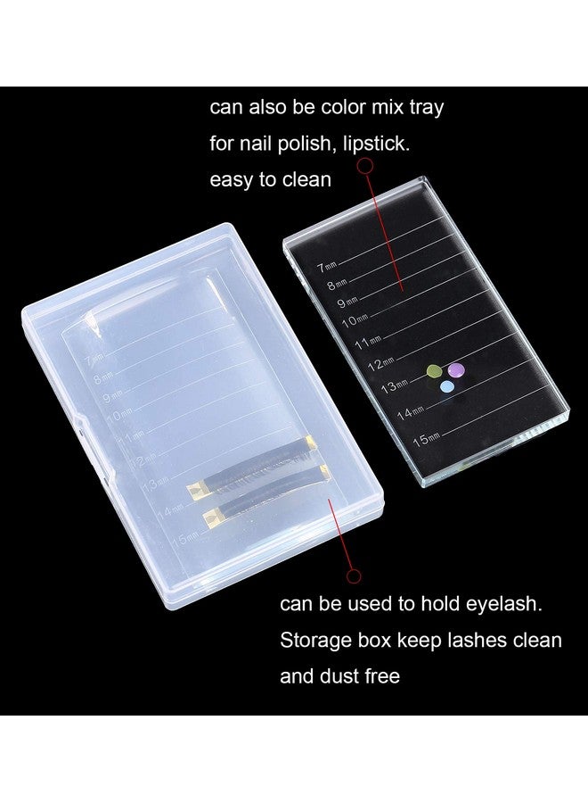 catin Eyelash Extension Crystal Pallet Lash Holder Tray Bigger Size With Storage Case 4.3X2.4 Inch7 15 Mm - Image 5