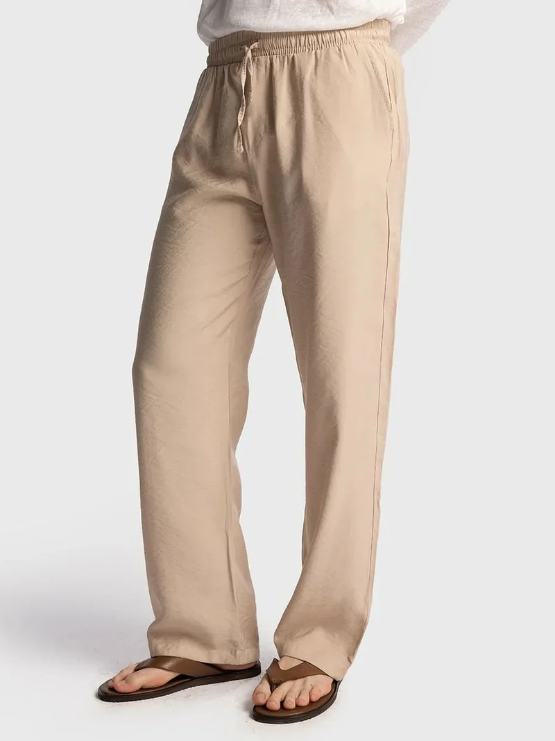 جيستو GIESTO Relaxed Fit Tencel Pants
