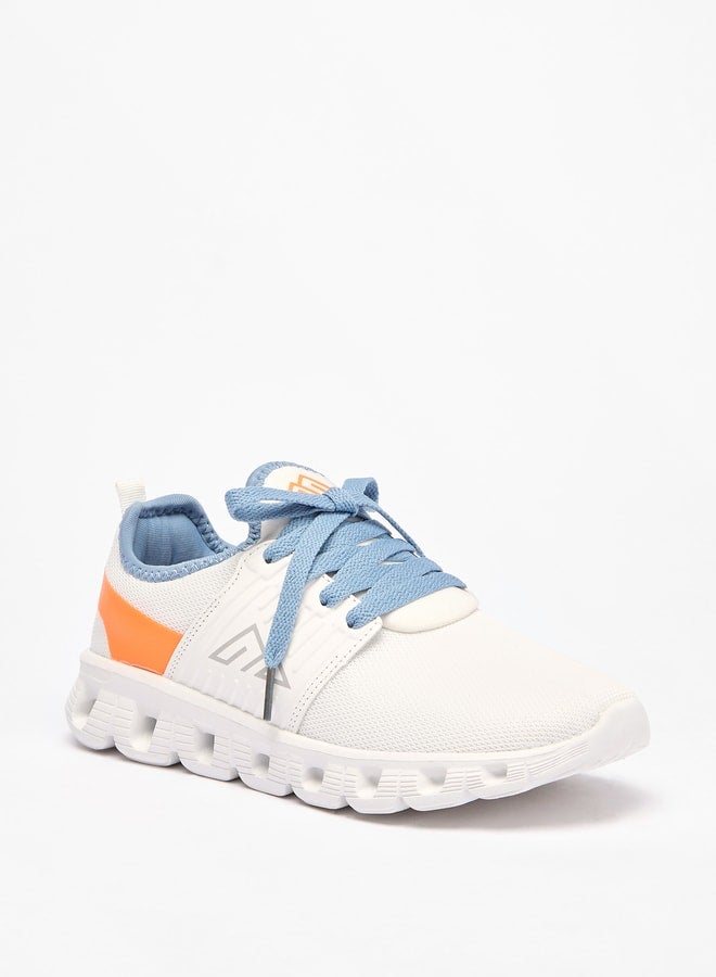 Oaklan by Shoexpress Girl's Colourblock Sports Shoes with Lace-Up Closure  - Image 1