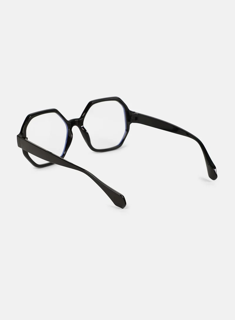 Haute Sauce Polarized Full Rim Geometric Sunglasses For Women