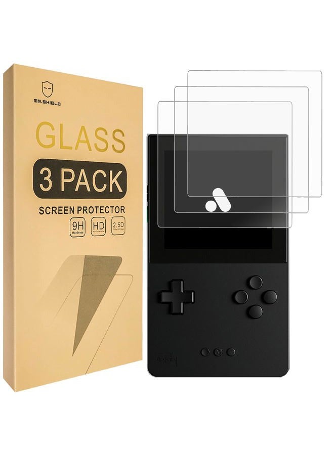 Mr Shield [3-Pack] Screen Protector For Analogue Pocket [Tempered Glass] [Japan Glass with 9H Hardness] Screen Protector - Image 1